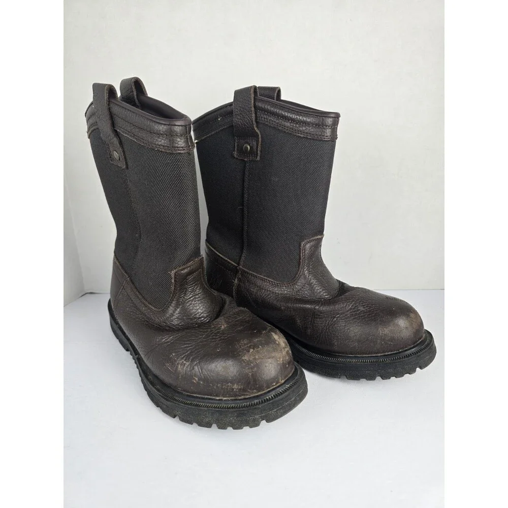 Herman Survivors Men Boots Waterproof ASTM F2413-18 size 7.5 Steel Toe Work Boot